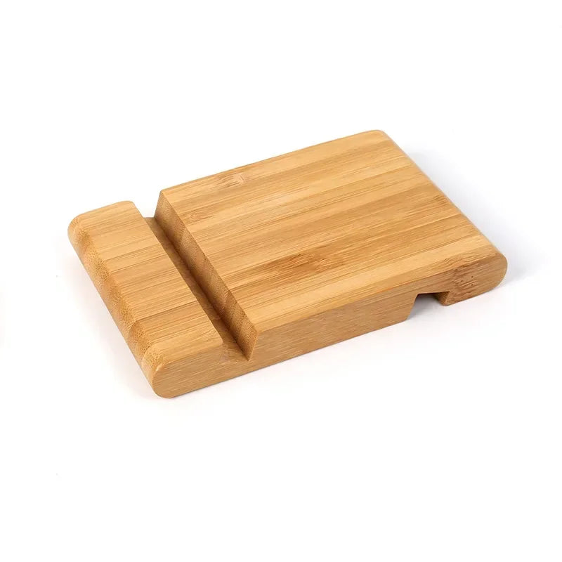Universal Wooden Phone Holder for Phones and Tablets