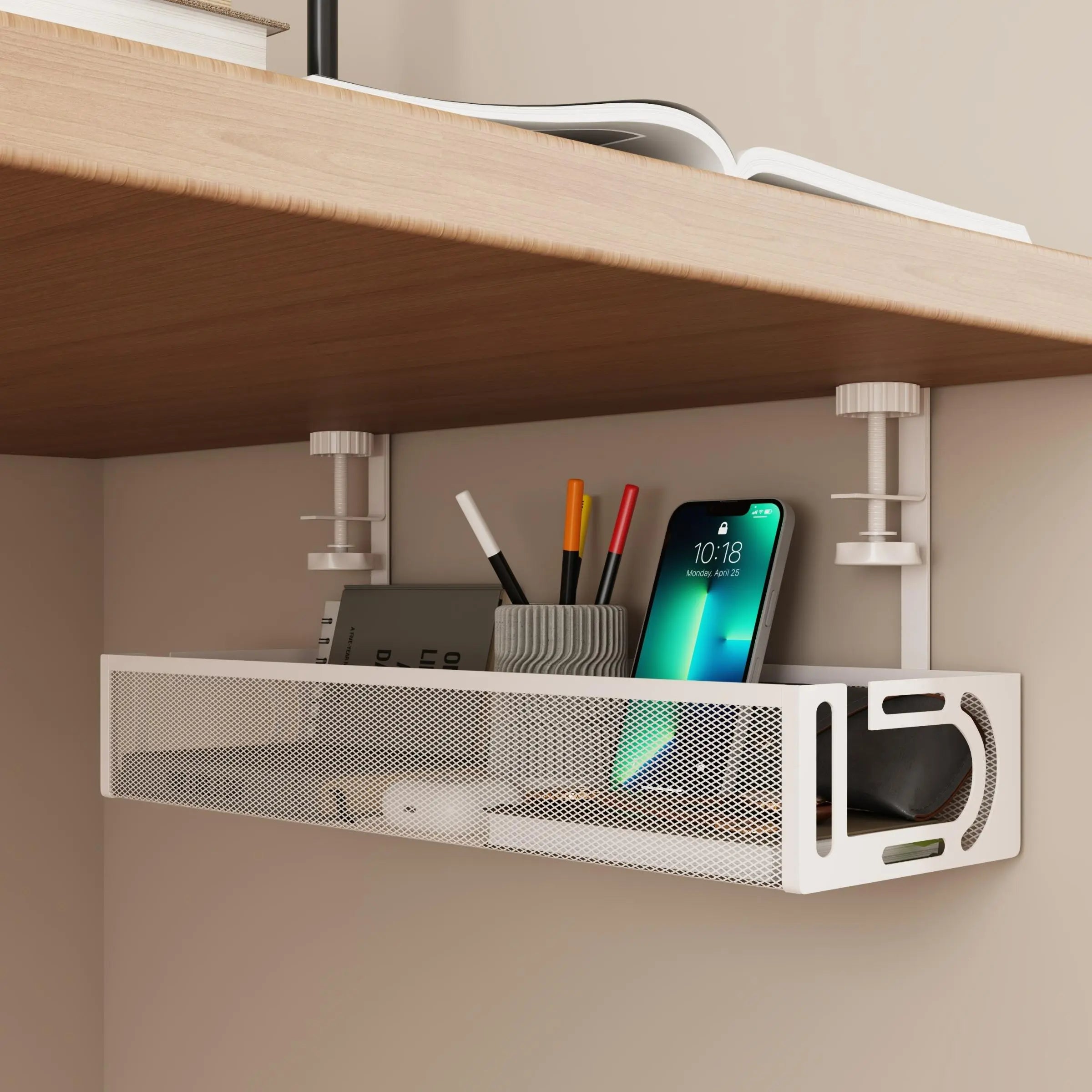 Under Desk Cord Organizer,  Extension Cable Organizer