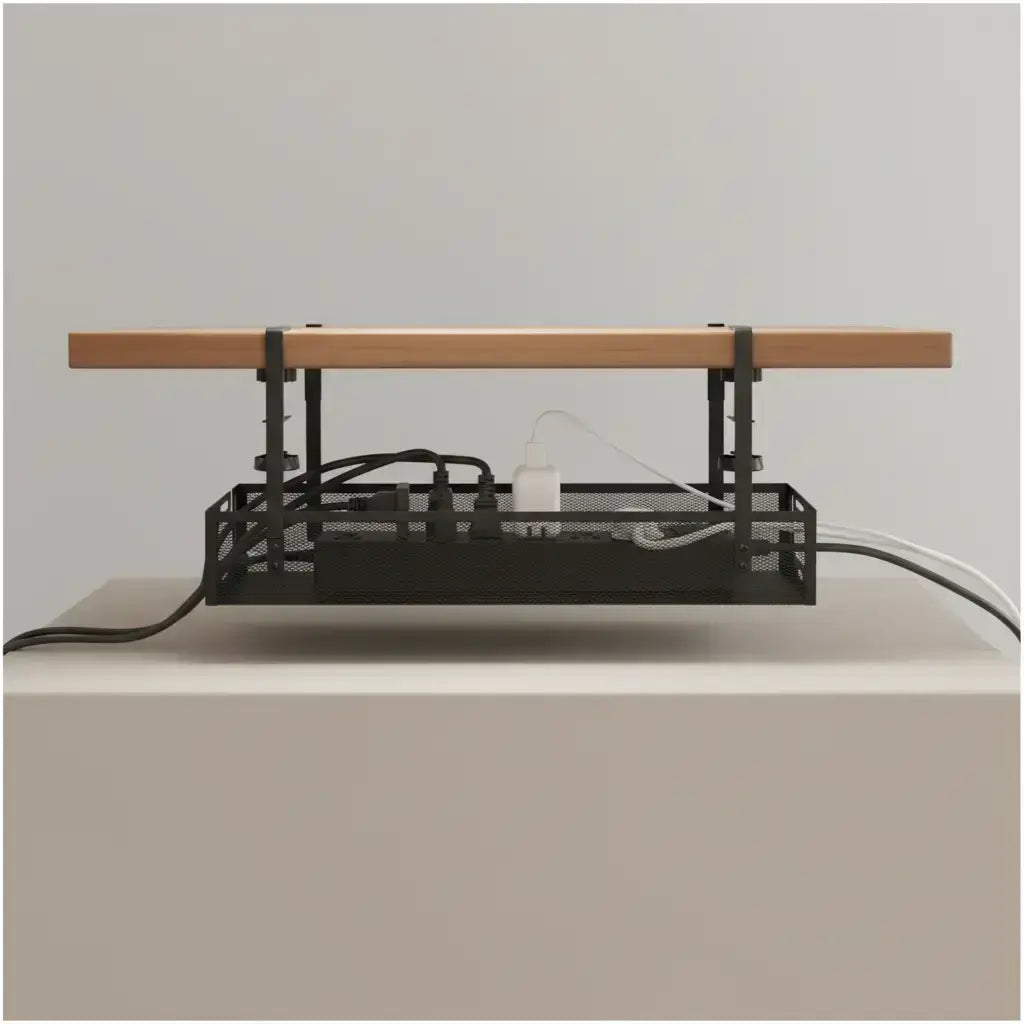 Under Desk Cord Organizer,  Extension Cable Organizer